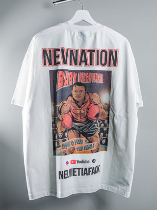 NEVBOXING FAN SHIRT WEISS