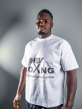 NEVBOXING FAN SHIRT WEISS